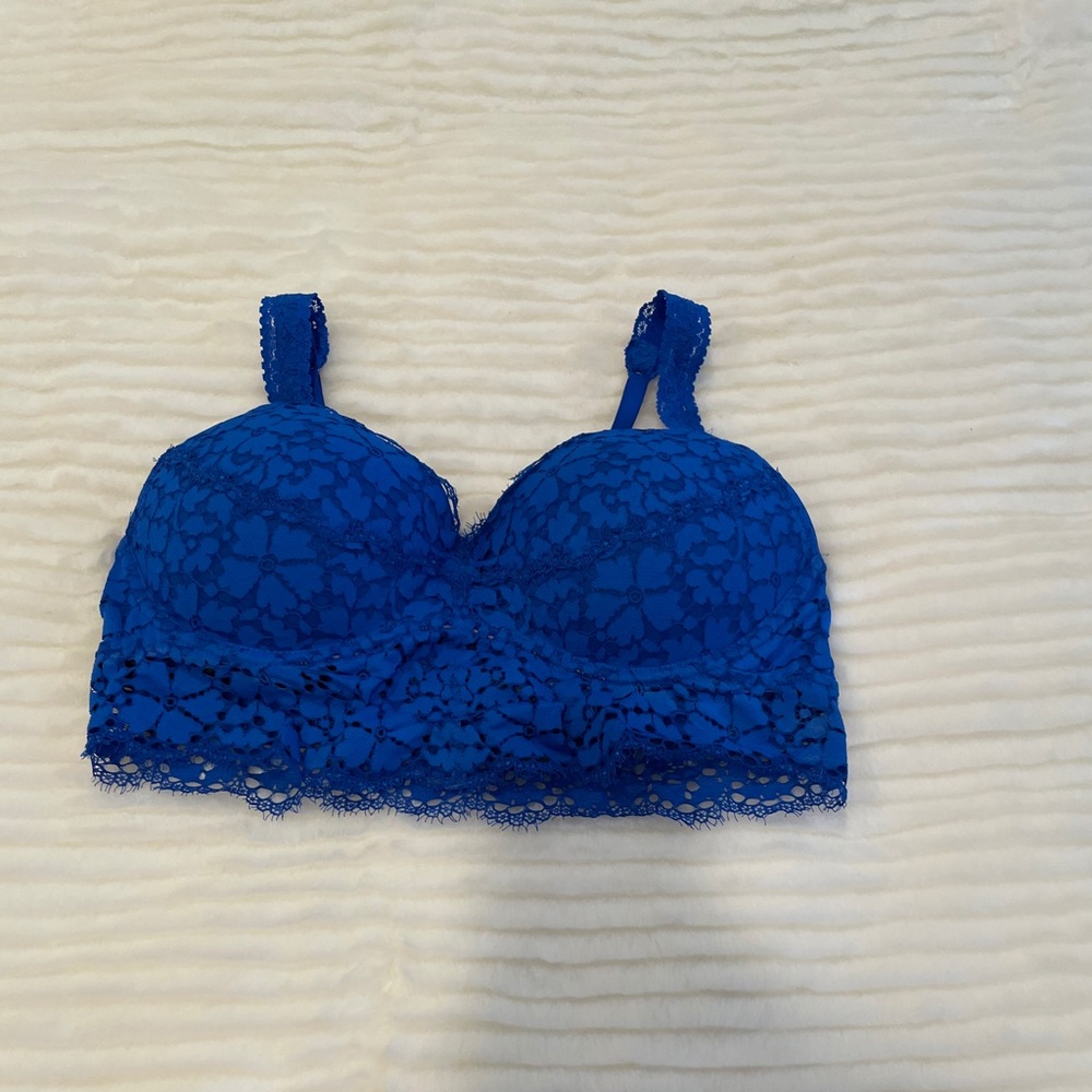 Blue, Lacey bralette - pink by Victoria secret